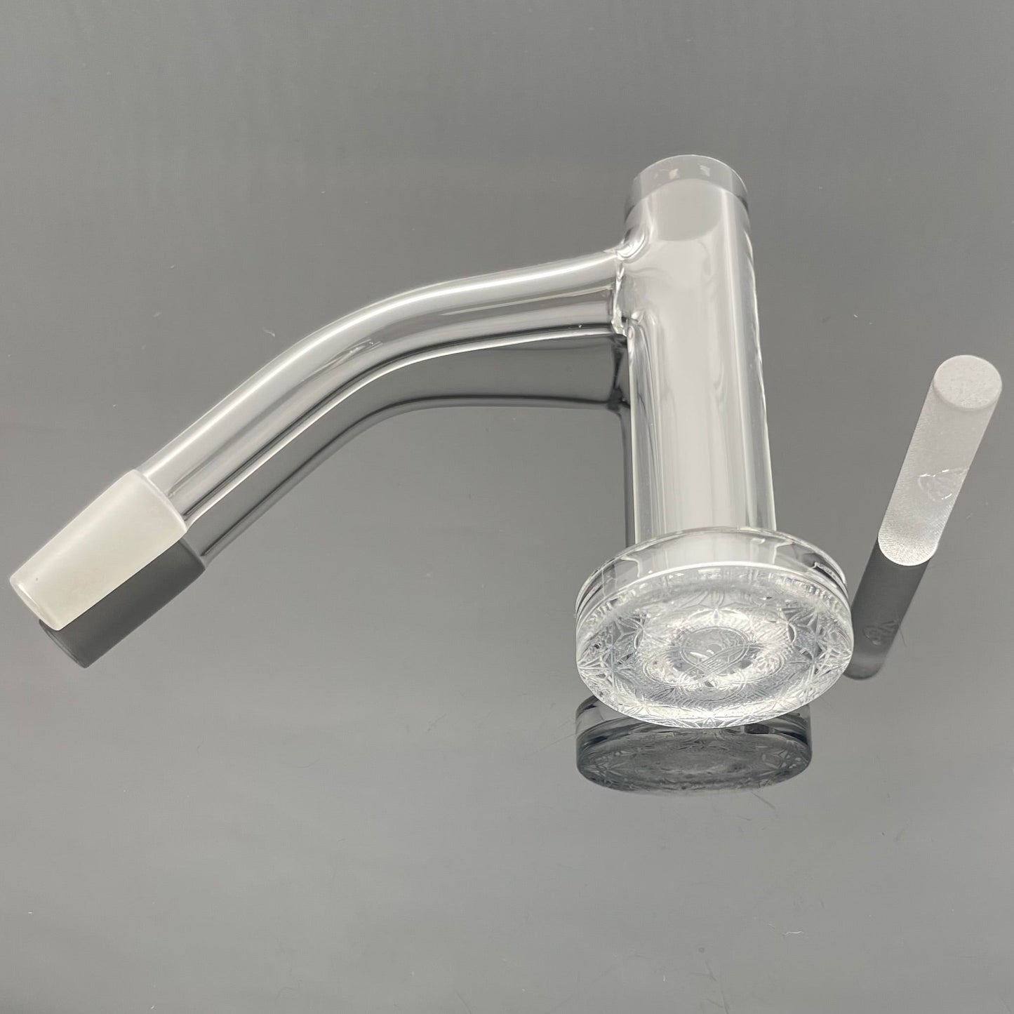 Eternal Quartz Terp Splitter Tower - Clear w/ SE Lattice Pillar