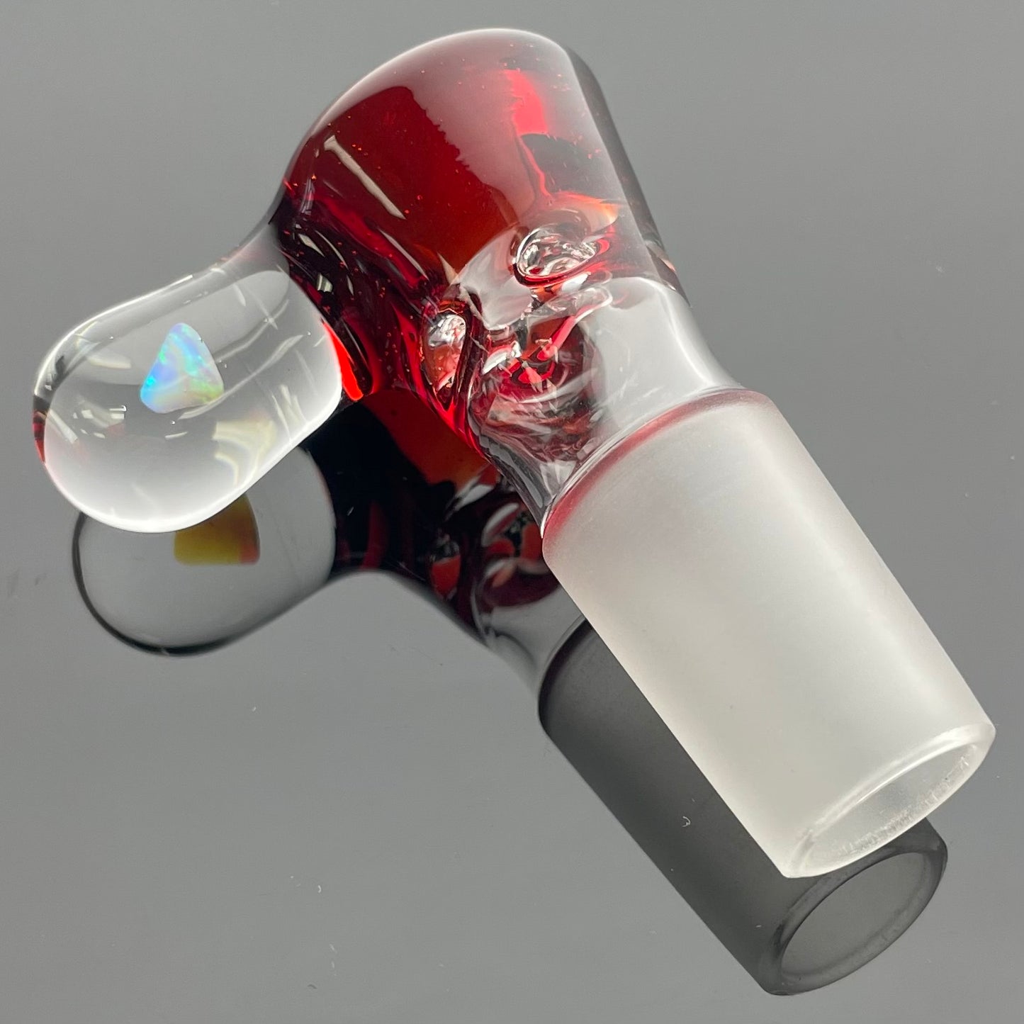 Green Belt Colour Accented Beaker - Pomegranate