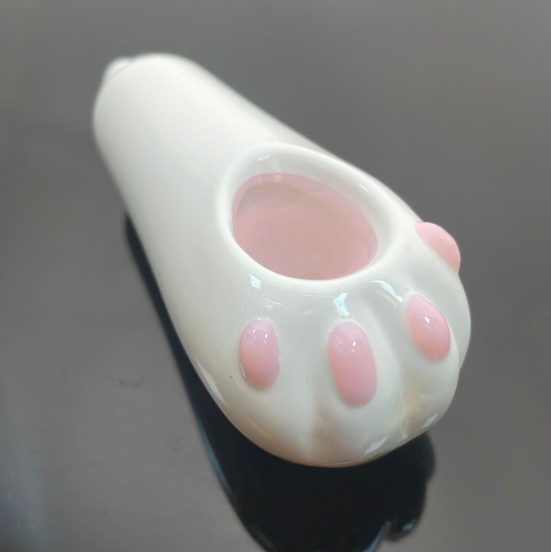 Cute Cat Paw 4" Hand Pipe - Various Colours