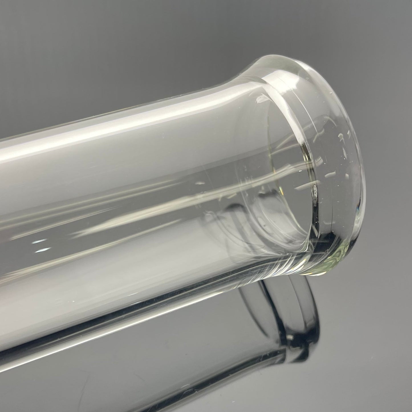 Green Belt Clear Blooper Stemline Tube w/ Drain