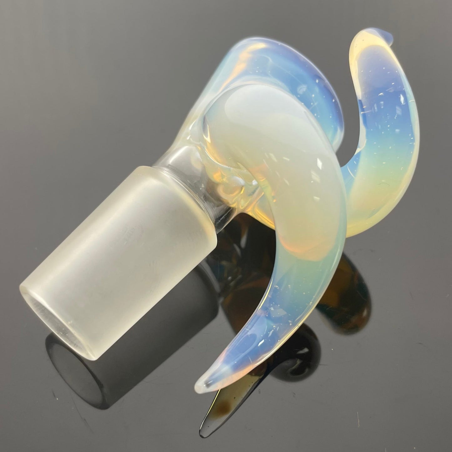 Gore Glass 18mm 4 Hole Dual Horn Bowl - 1