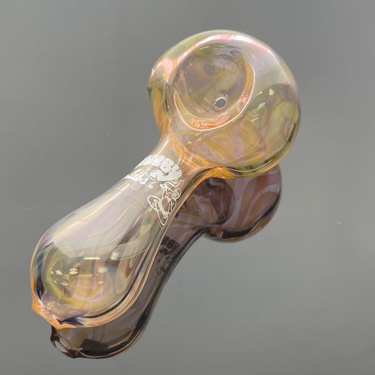Chubby Glass 3.75" Cosmo Fumed Hand Pipe