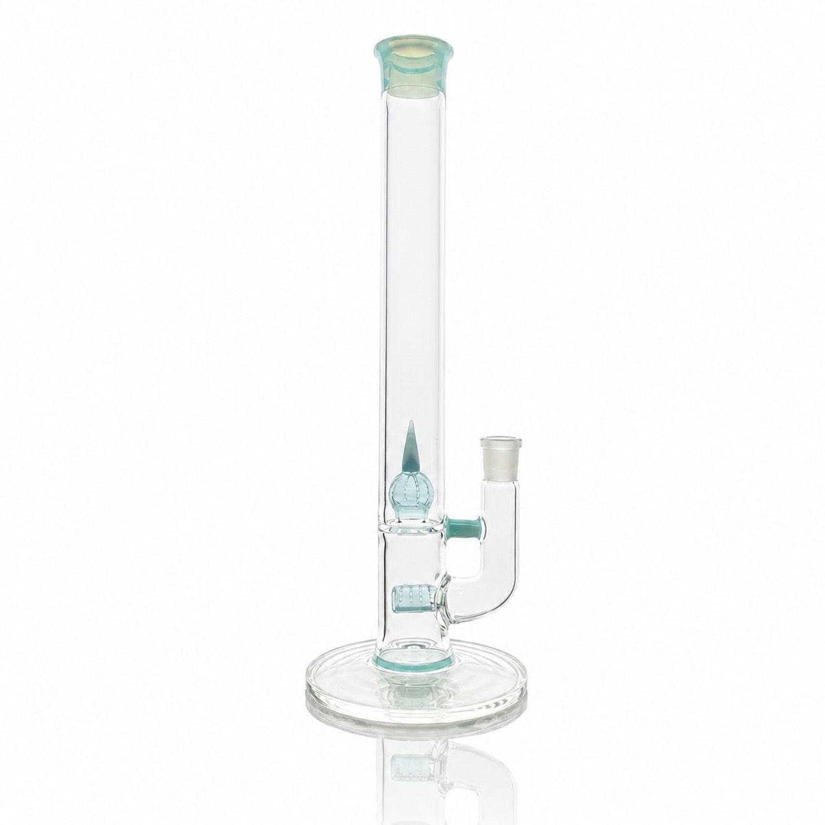 Green Belt Colour Accented Stemline Tube w/ Imperial - Aquamania