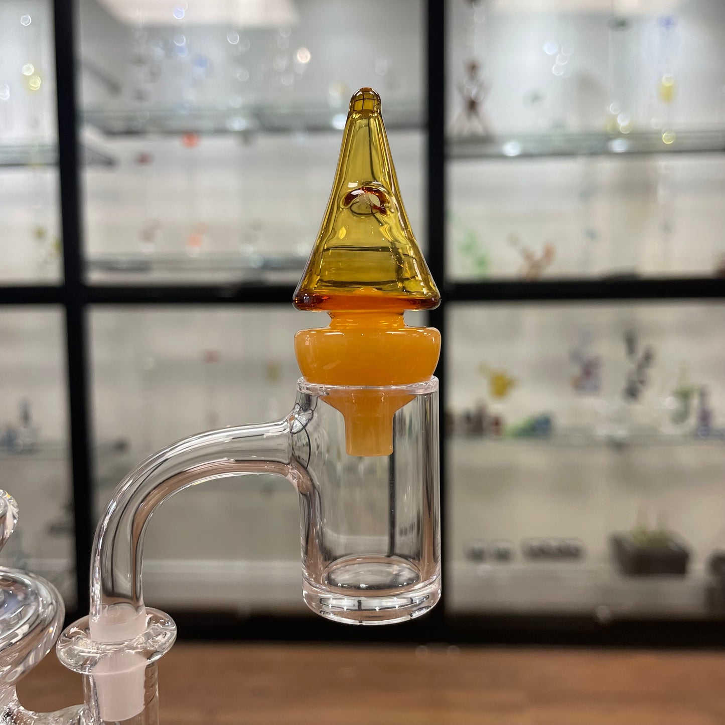 Unbranded Cone Spinner Carb Cap - Topaz