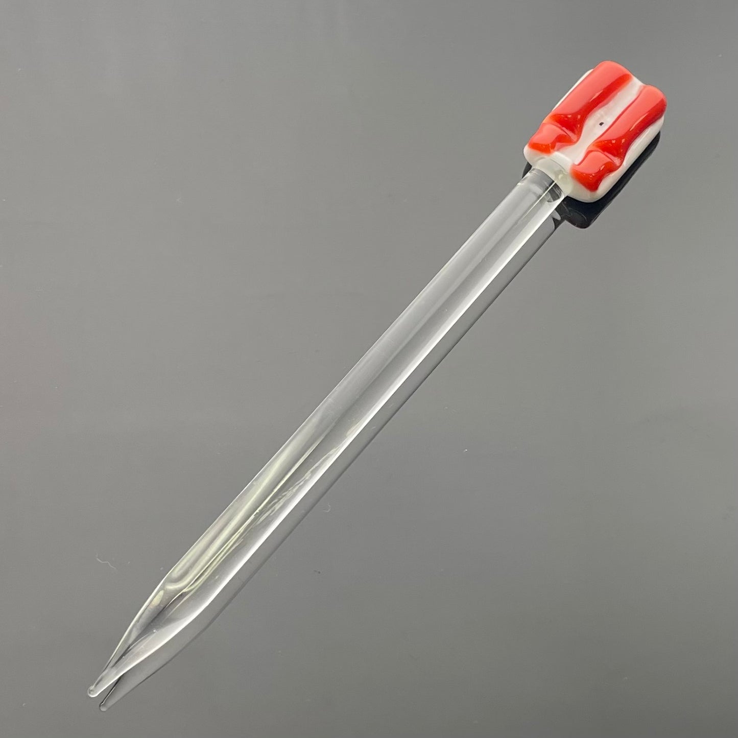 Unbranded 5.75" Bacon Strips Glass Dabber