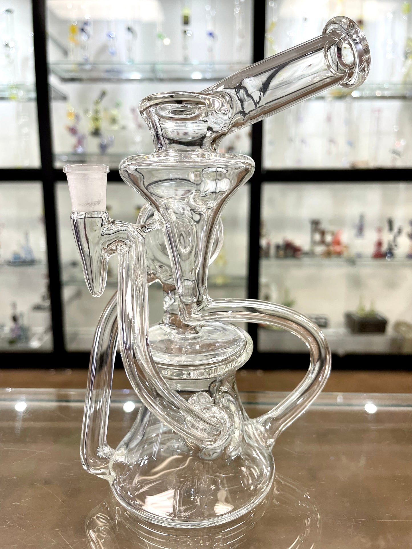 Mimzy Clear Side Scroller Recycler - 10mm