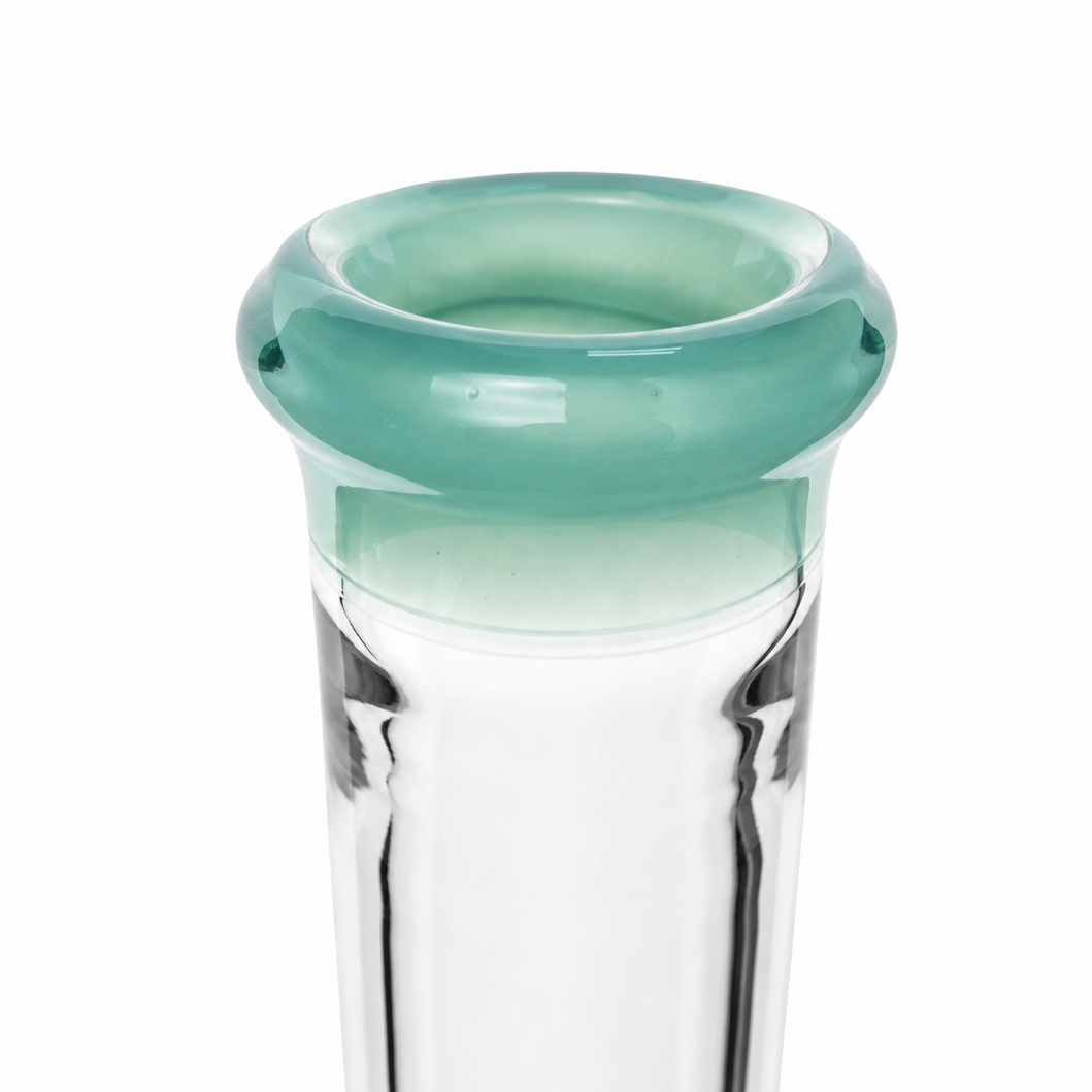 Green Belt Colour Accented Stemline Tube w/ Imperial & Hollow Foot - Titan V2