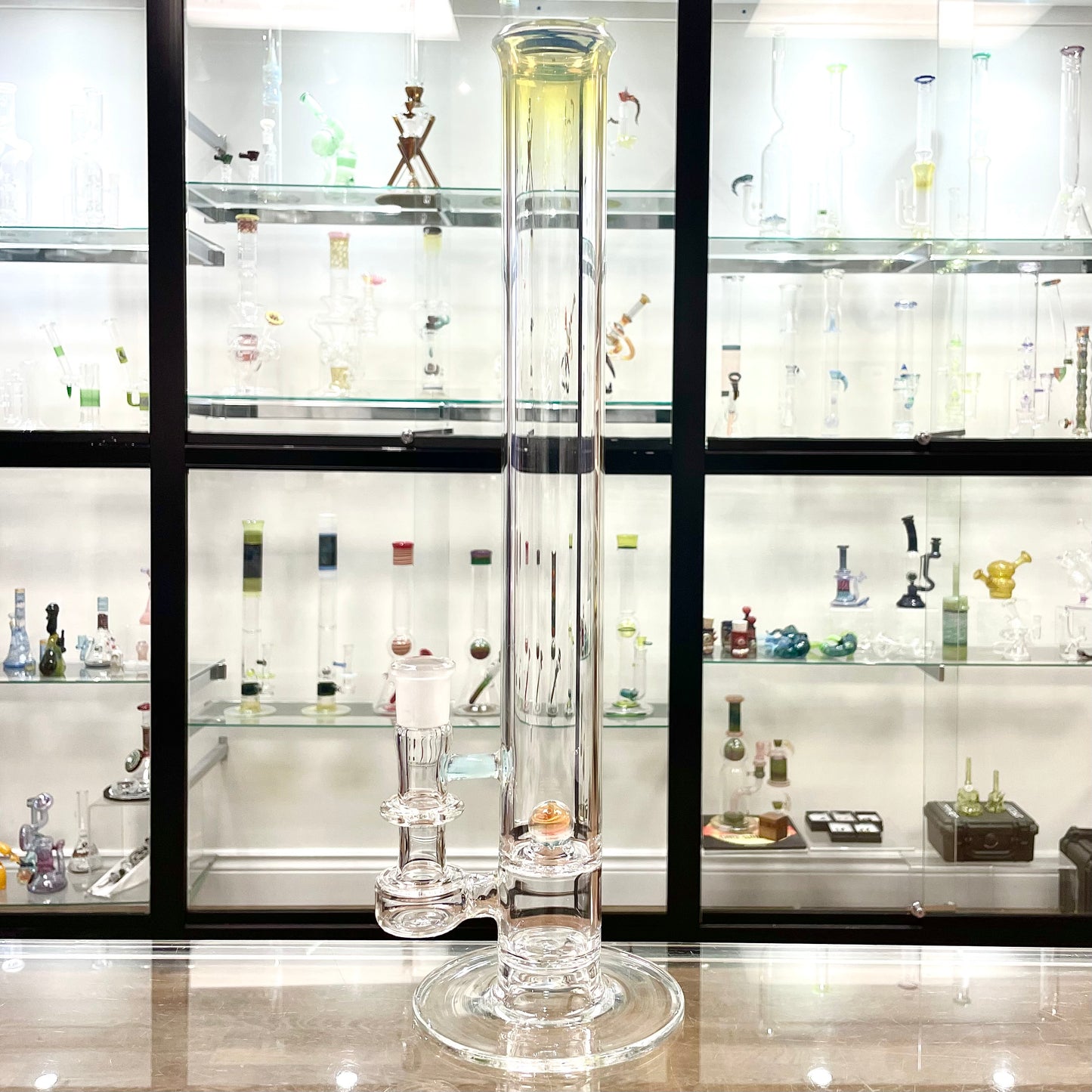 Discobox Natty Perc Straight Tube w/ Fume Mouth - #7