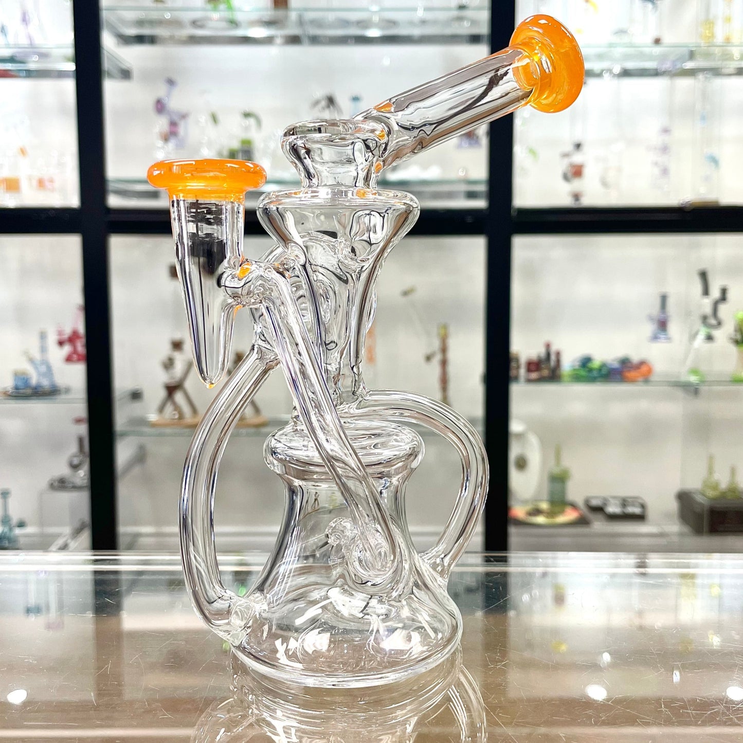 Mimzy Colour Accented Side Scroller Recycler - 14mm