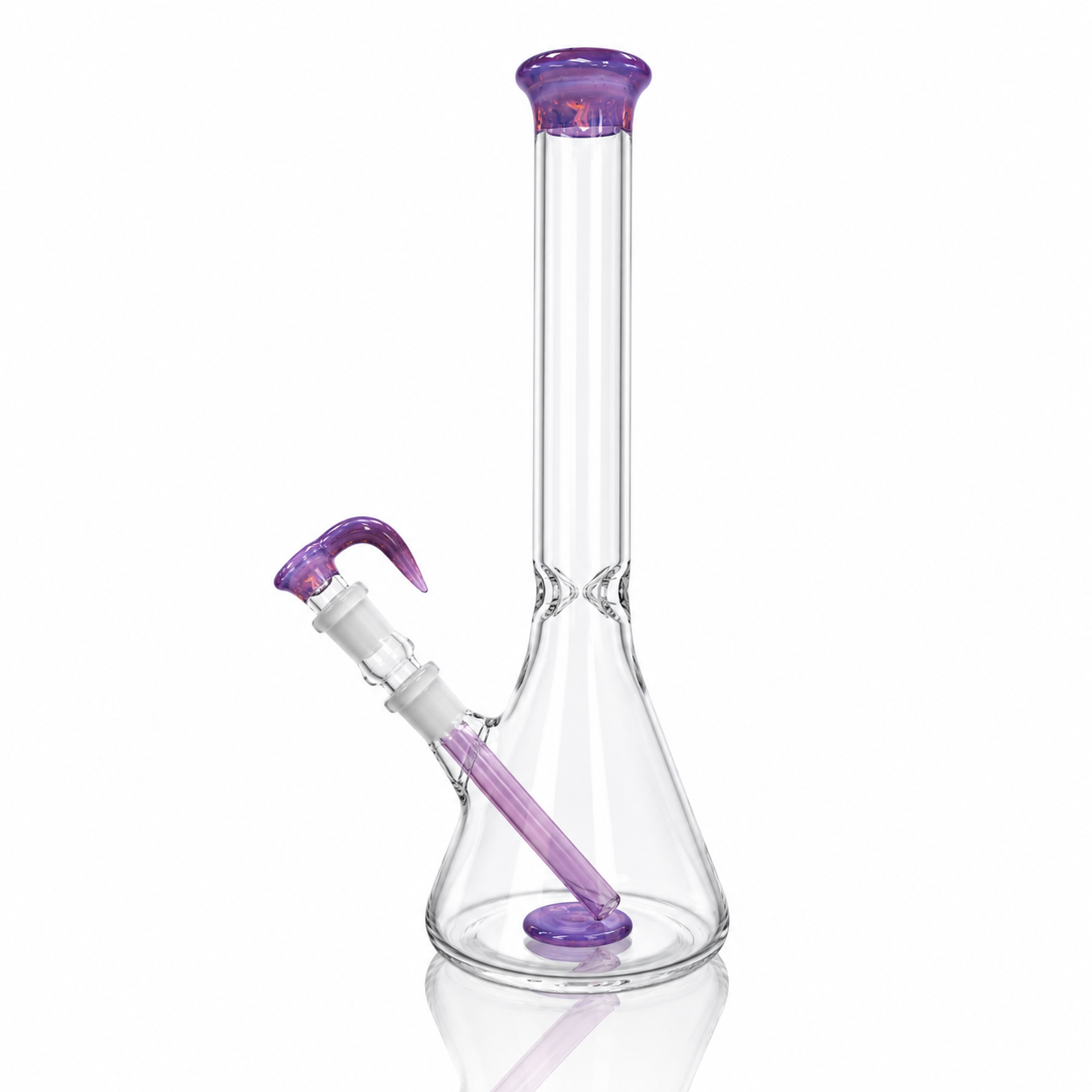 Green Belt Colour Accented Beaker - Royal Jelly over Aquamania