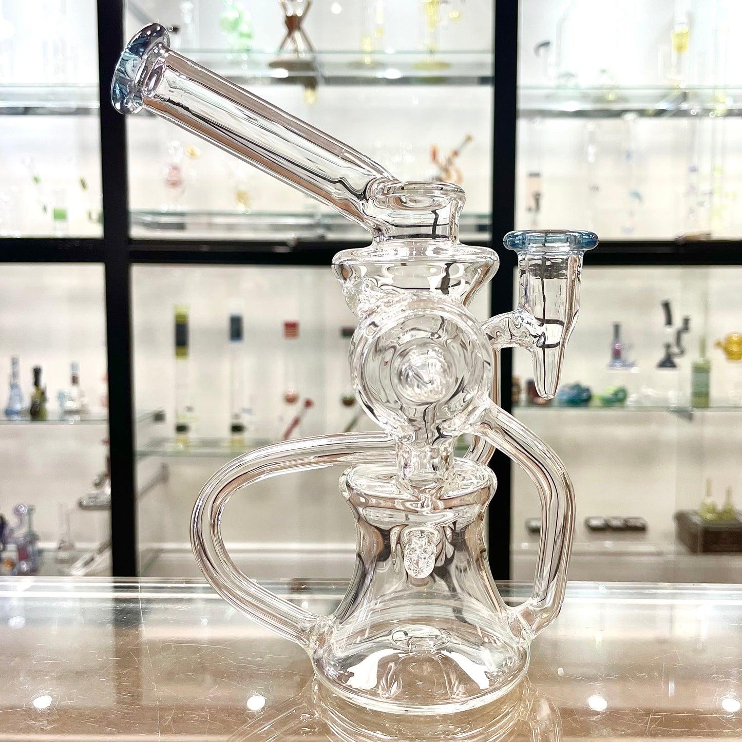 Mimzy Colour Accented Side Scroller Recycler - 14mm