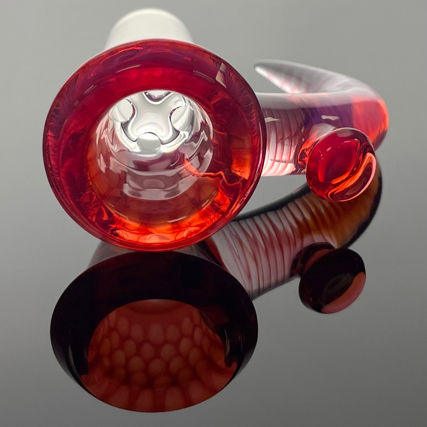 Jamms Honeycomb w/ Cane Handle Bowl 18mm 4 Hole