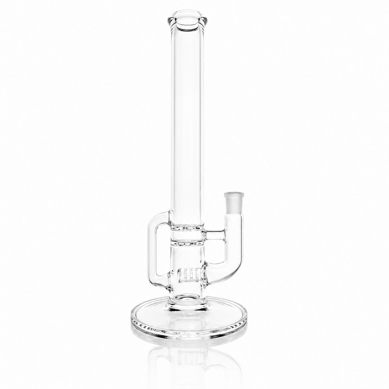 Green Belt Clear Blooper Stemline Tube w/ Drain