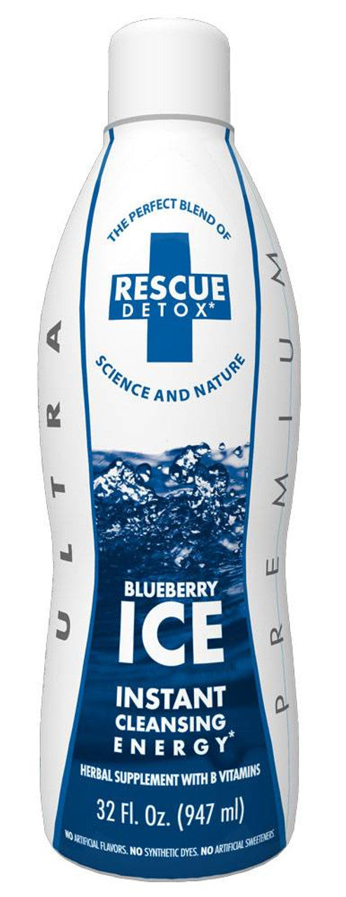 Rescue Detox Ice 32oz Cleansing Energy Drink