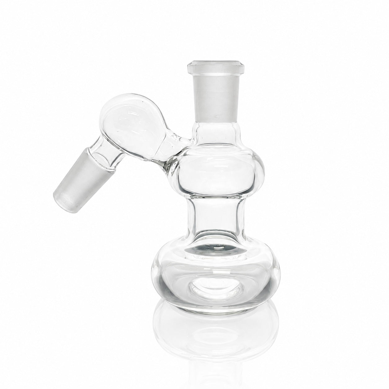Green Belt 14mm 45 Clear Traditional Dry Ash Catcher