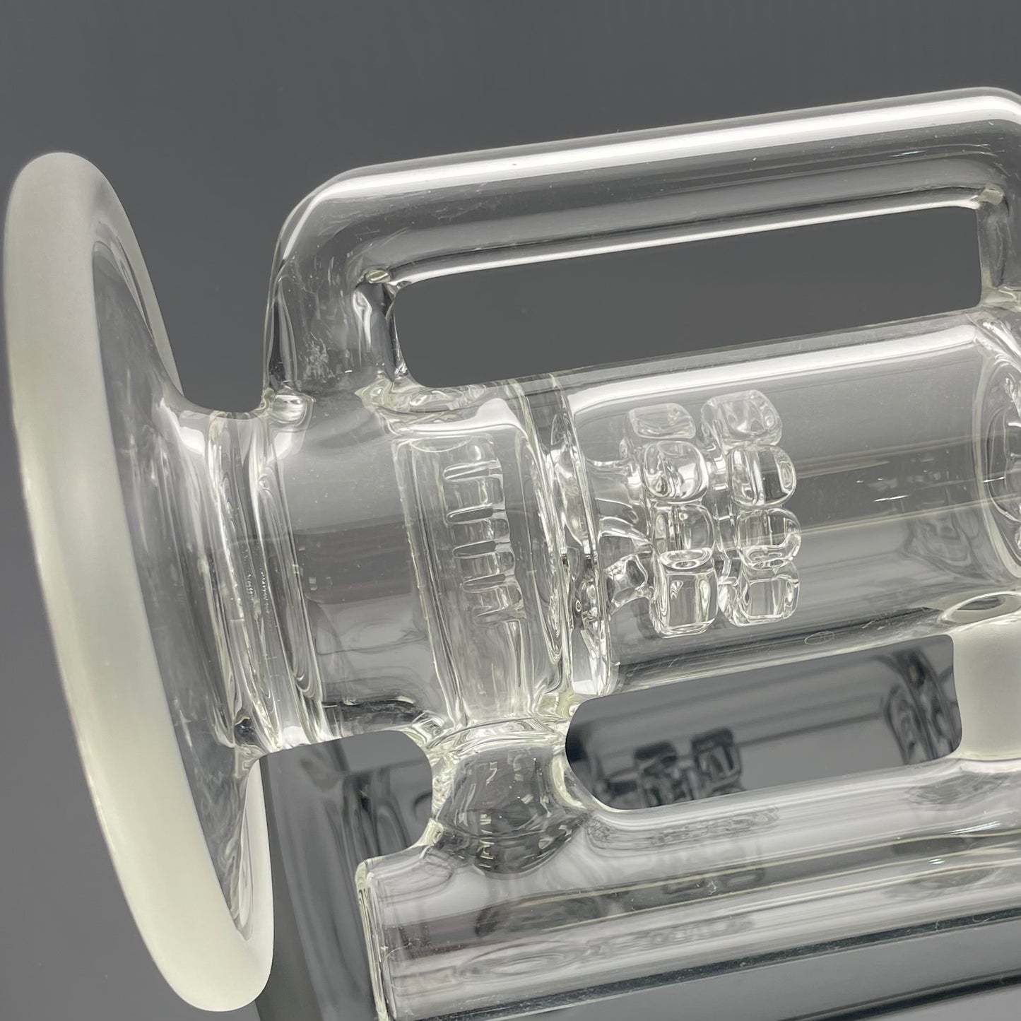 Gnob Glass 38mm Treecycler w/ Sandblasting - #16