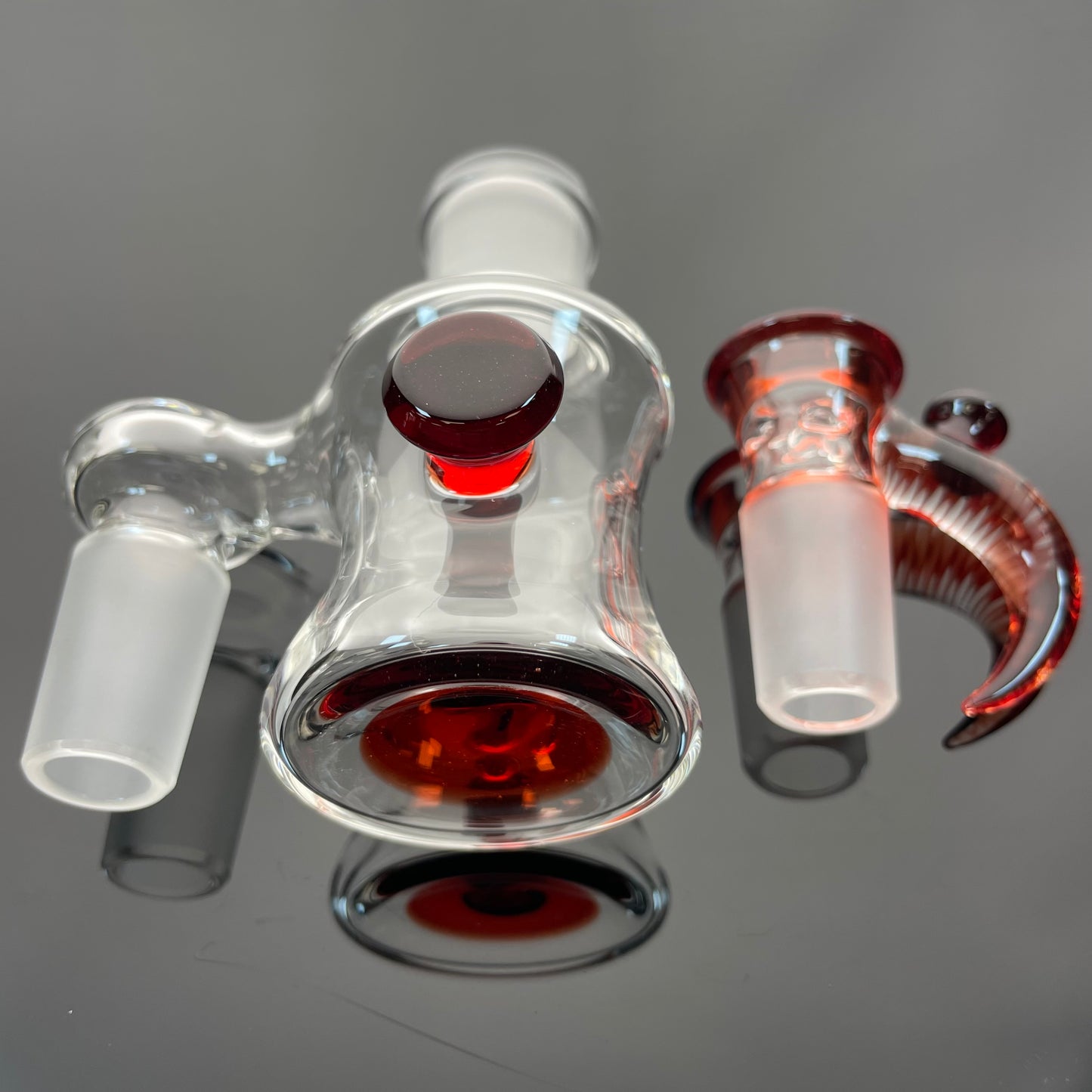 Jamms Clear/Colour Economy Style Ash Catcher Sets 18mm 90 4 Hole