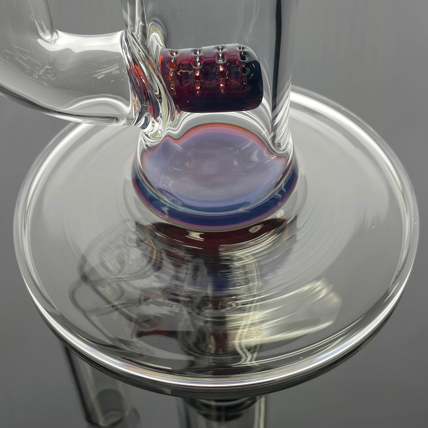 Green Belt Colour Accented Stemline Tube w/ Imperial - Amber Purple