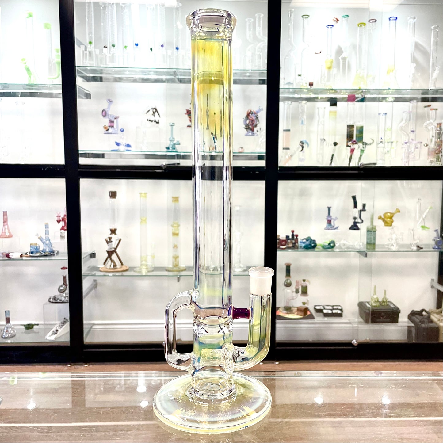 Green Belt Colour Accented Fume Stemline Drain Tube - Royal Jelly