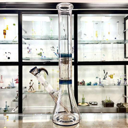 Jhoney Worked Beaker w/ Double Layer Retti Section