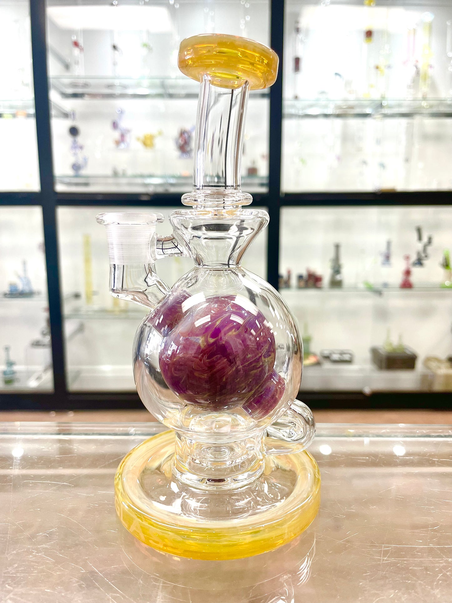 Full Zirkl Colour Accented Ball Rig - Amber Purple & NS Yellow