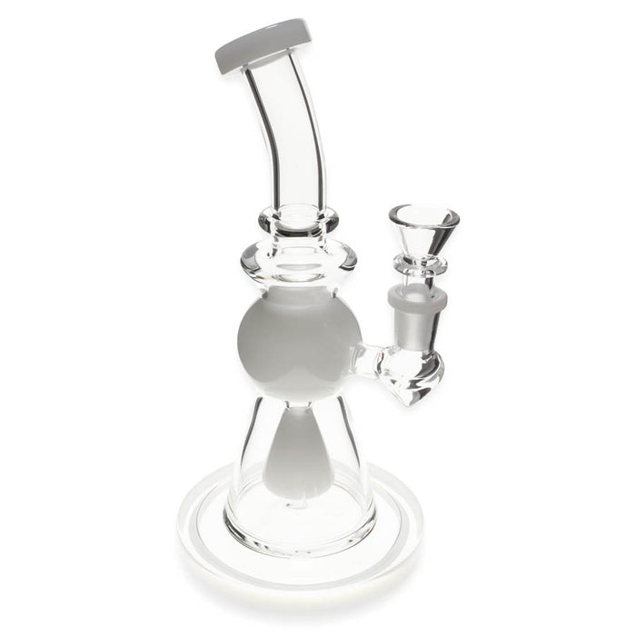 Plain Jane 9" 14mm Cone Perc Sphered Rig - Various Colours