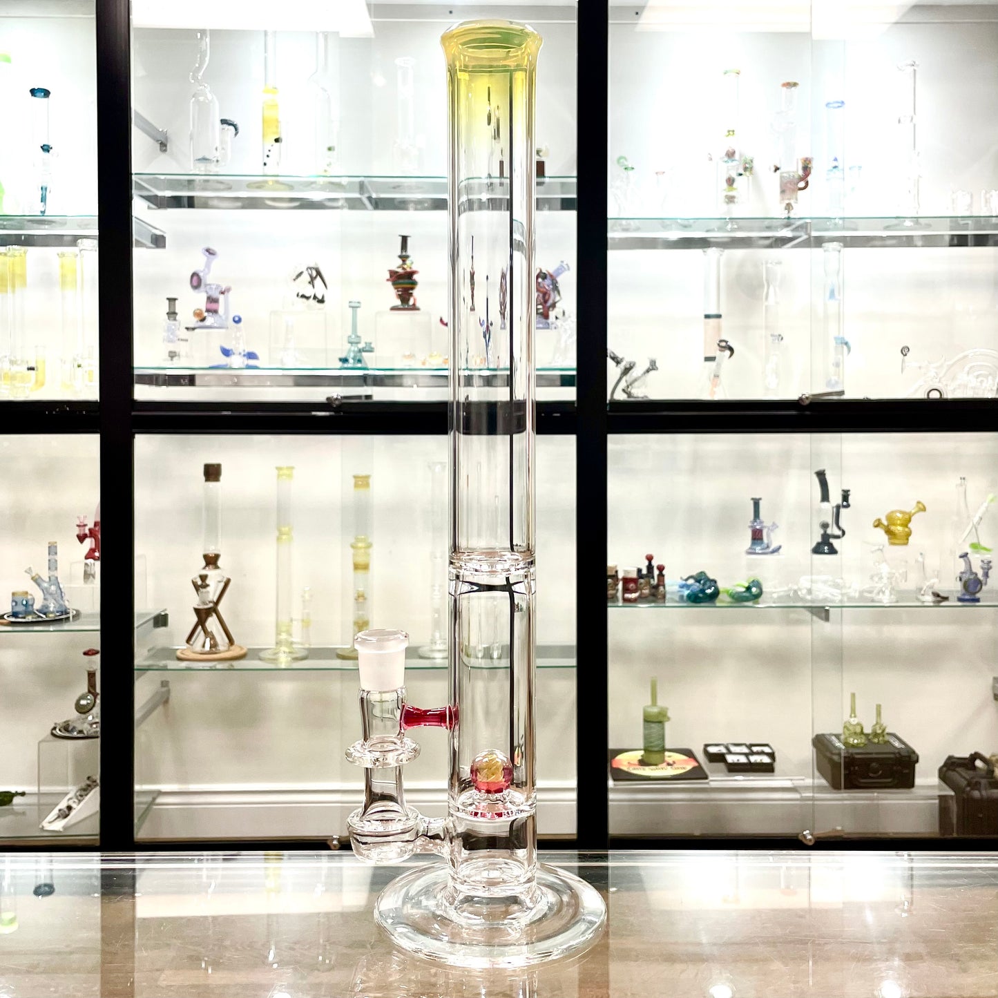 Discobox Natty Perc Straight Tube w/ Fume Mouth - #7