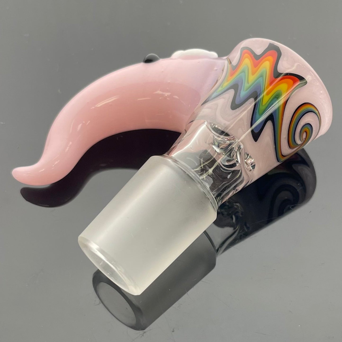 Kahuna Worked Wigwag Bowl 18mm 4 Hole