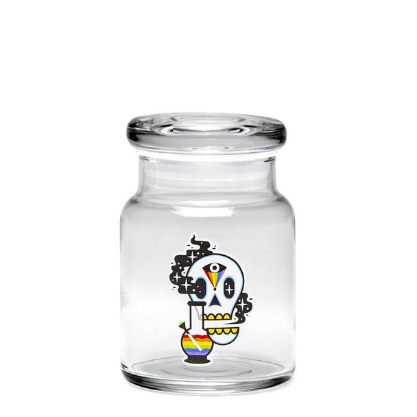 Clear Poptop Jar Small