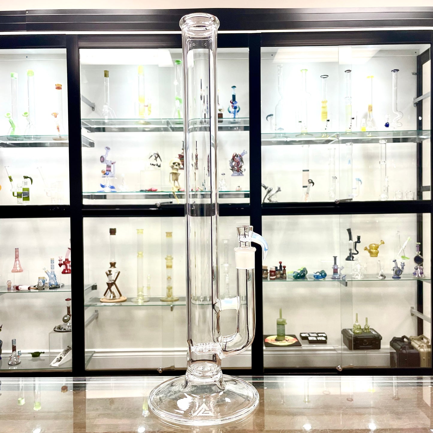 Gore Glass 44mm Partial Colour Accented Dual Stem