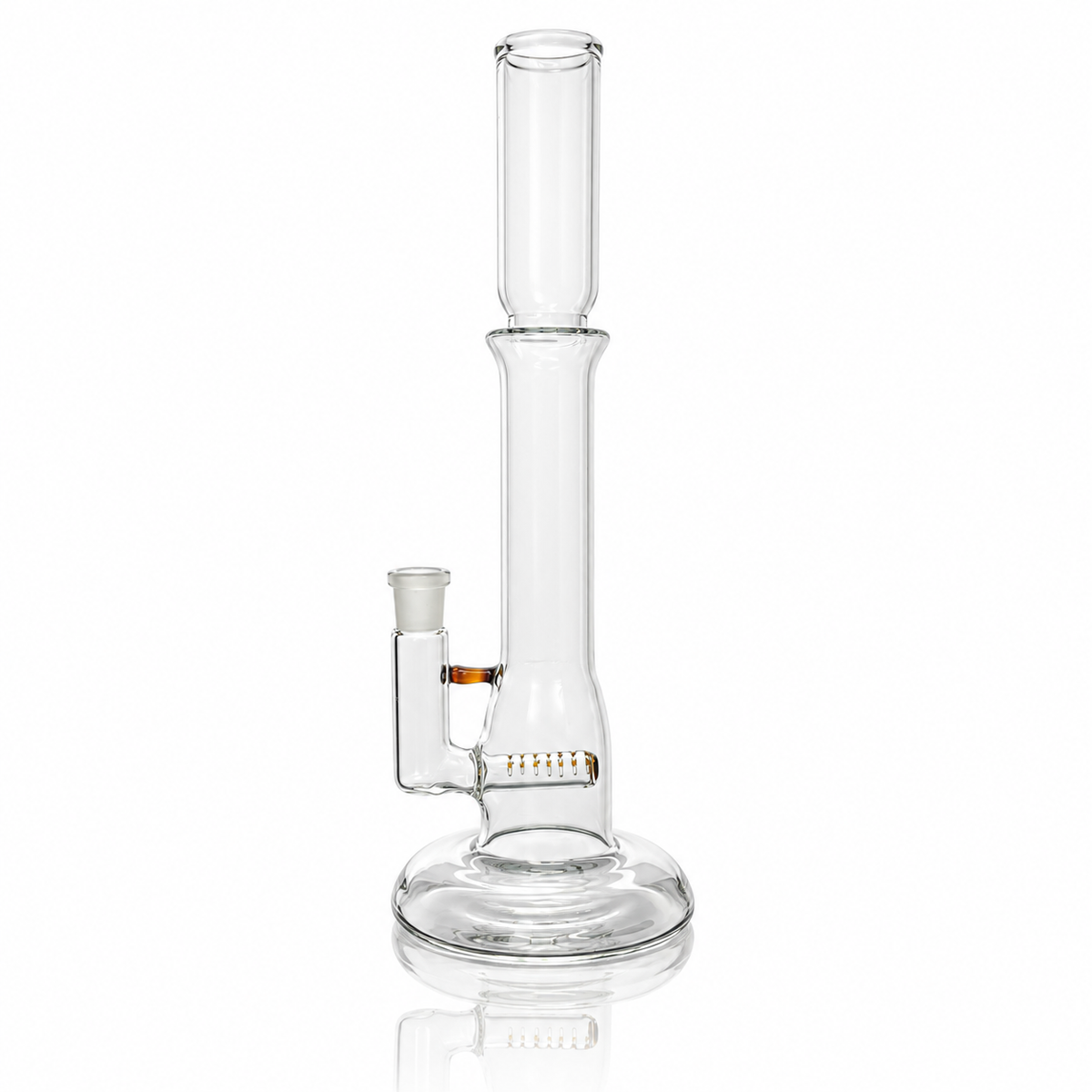 Mastah Glass Stemline Hollowfoot w/ Colour Accents