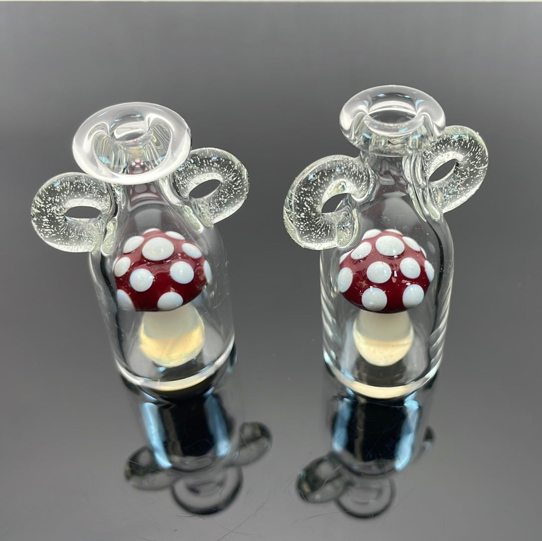 Eckardt Glass Mushroom Jar Pendant