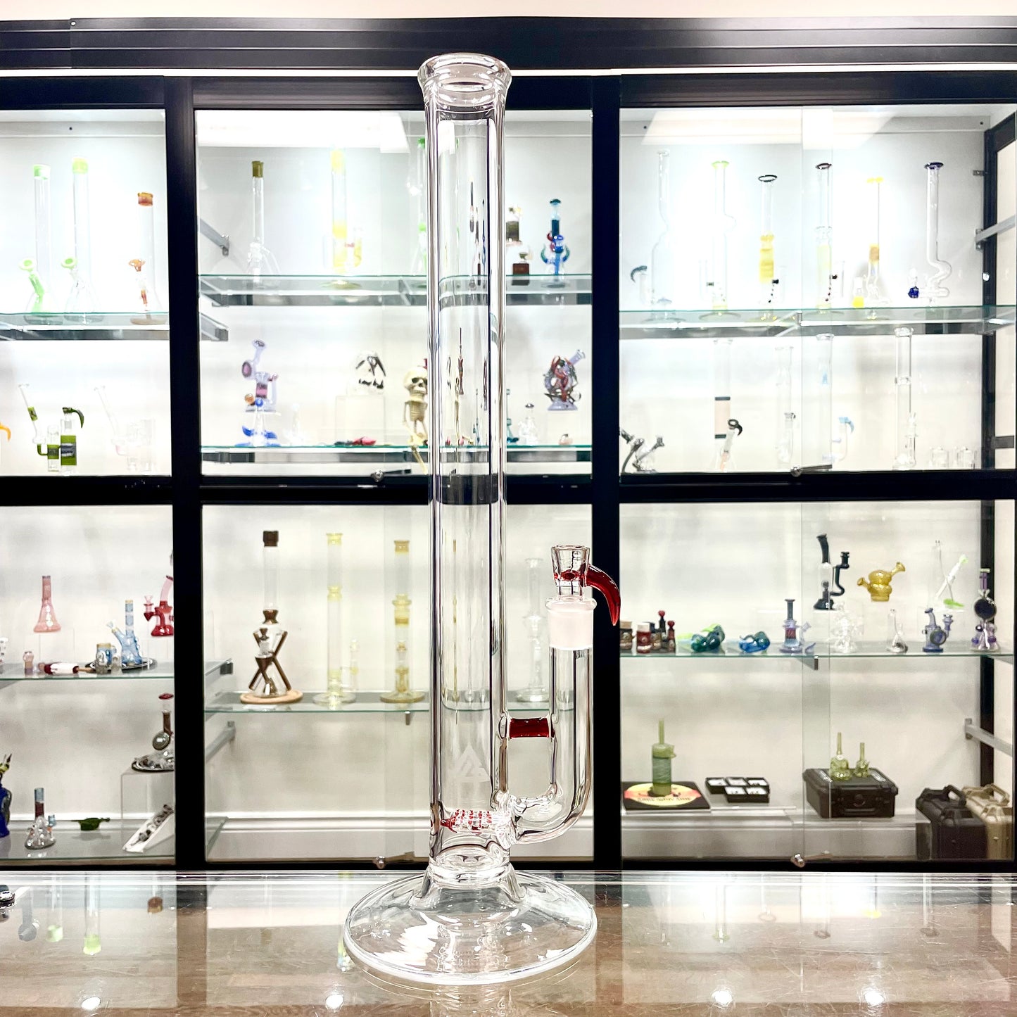 Gore Glass 44mm Partial Colour Accented Dual Stem