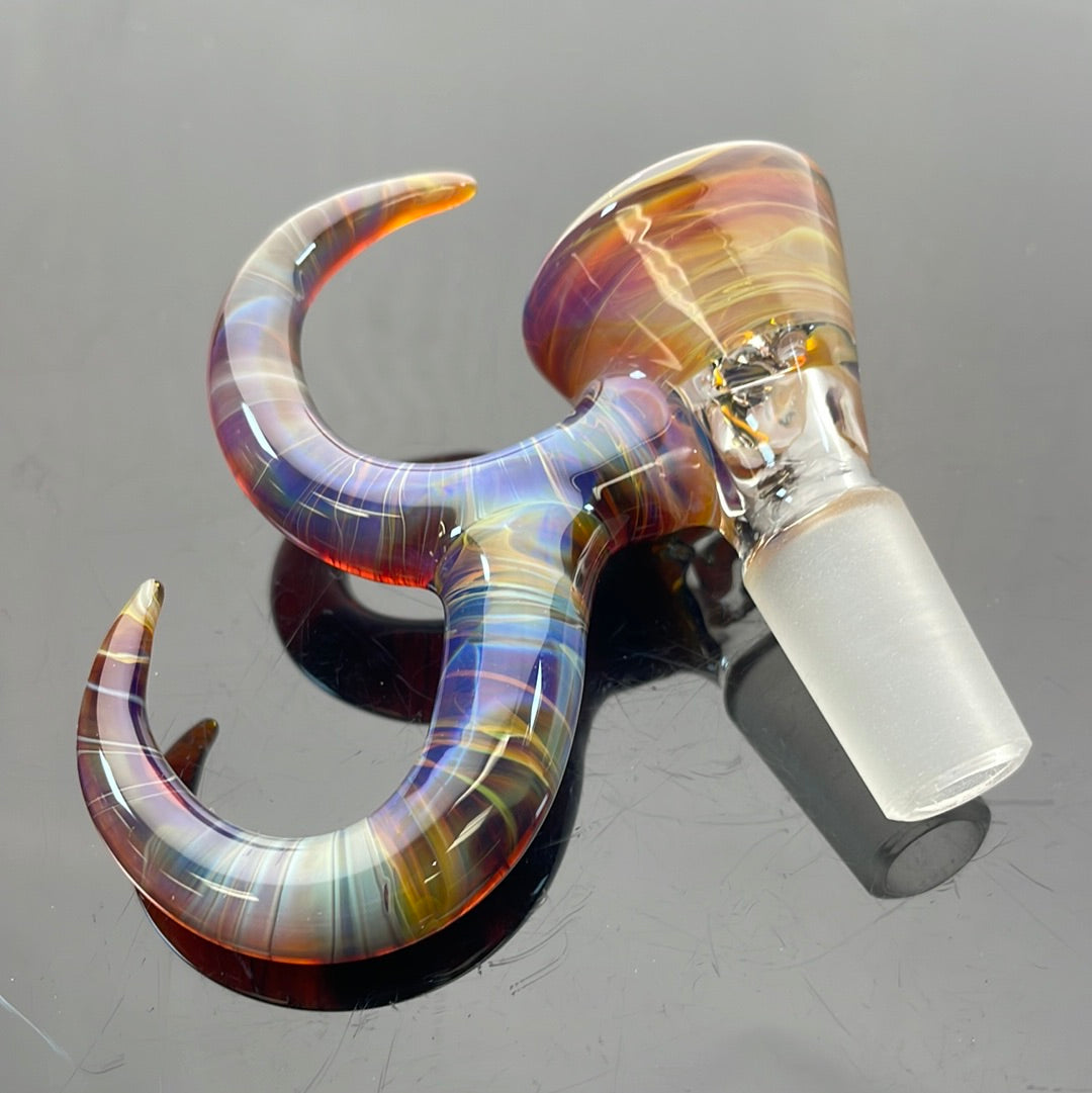 Gump Glass Bowl 2 Horn 14mm 3 Hole