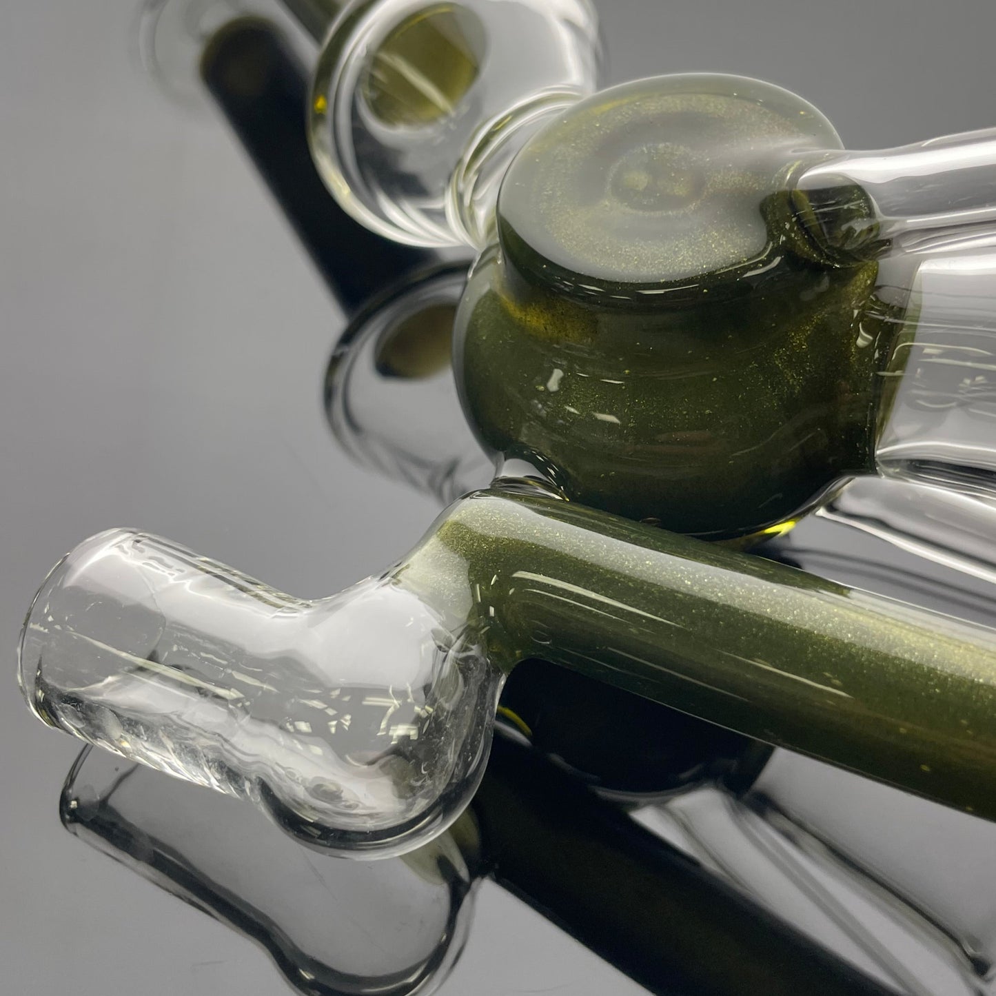 Eka Glass Lil' Dipper Rig - Bio Diesel Sparkle
