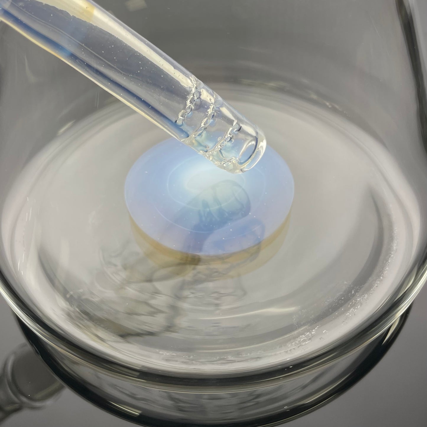 Green Belt Colour Accented Beaker - Ghost