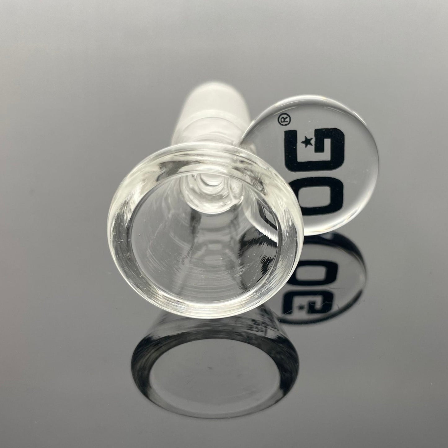 OG Original 14mm Clear Cone Bowl - Black Logo