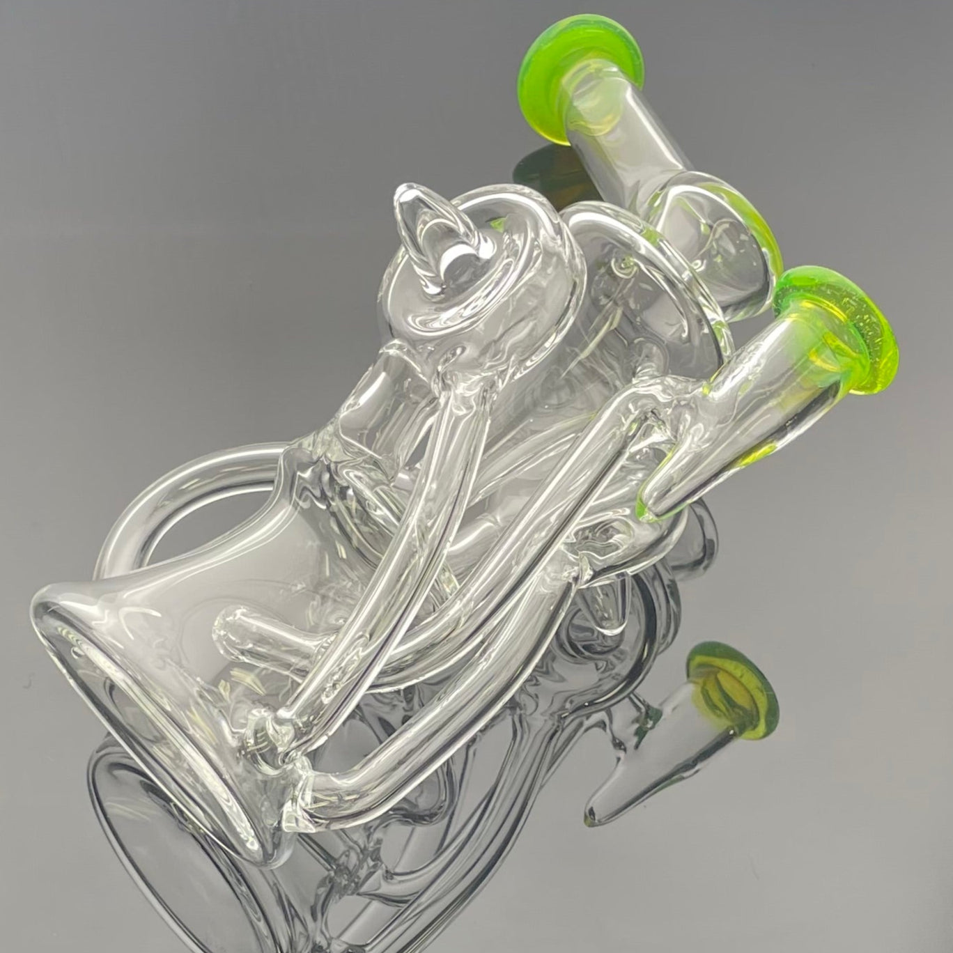 Mimzy Colour Accented Full Scroller Recycler - 14mm