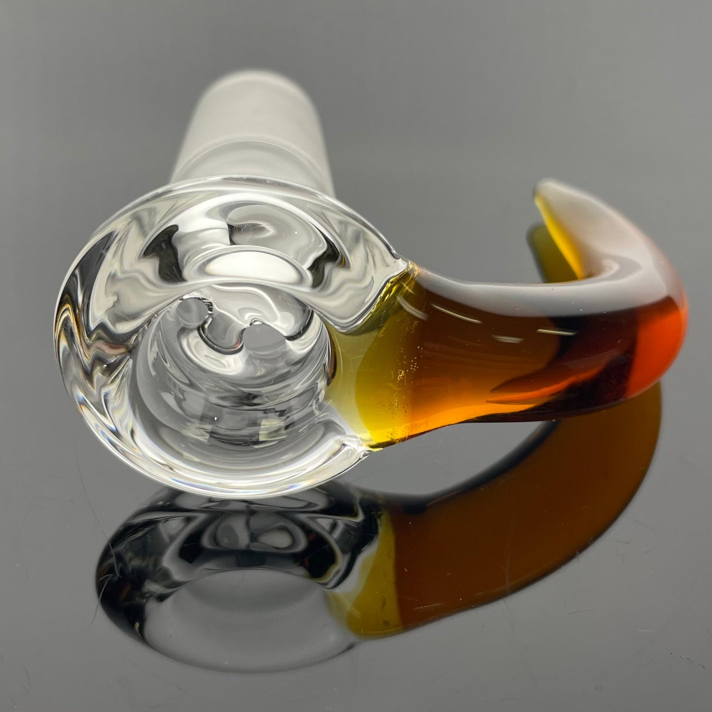 Green Belt Clear Horn Bowl 18mm 4 Hole