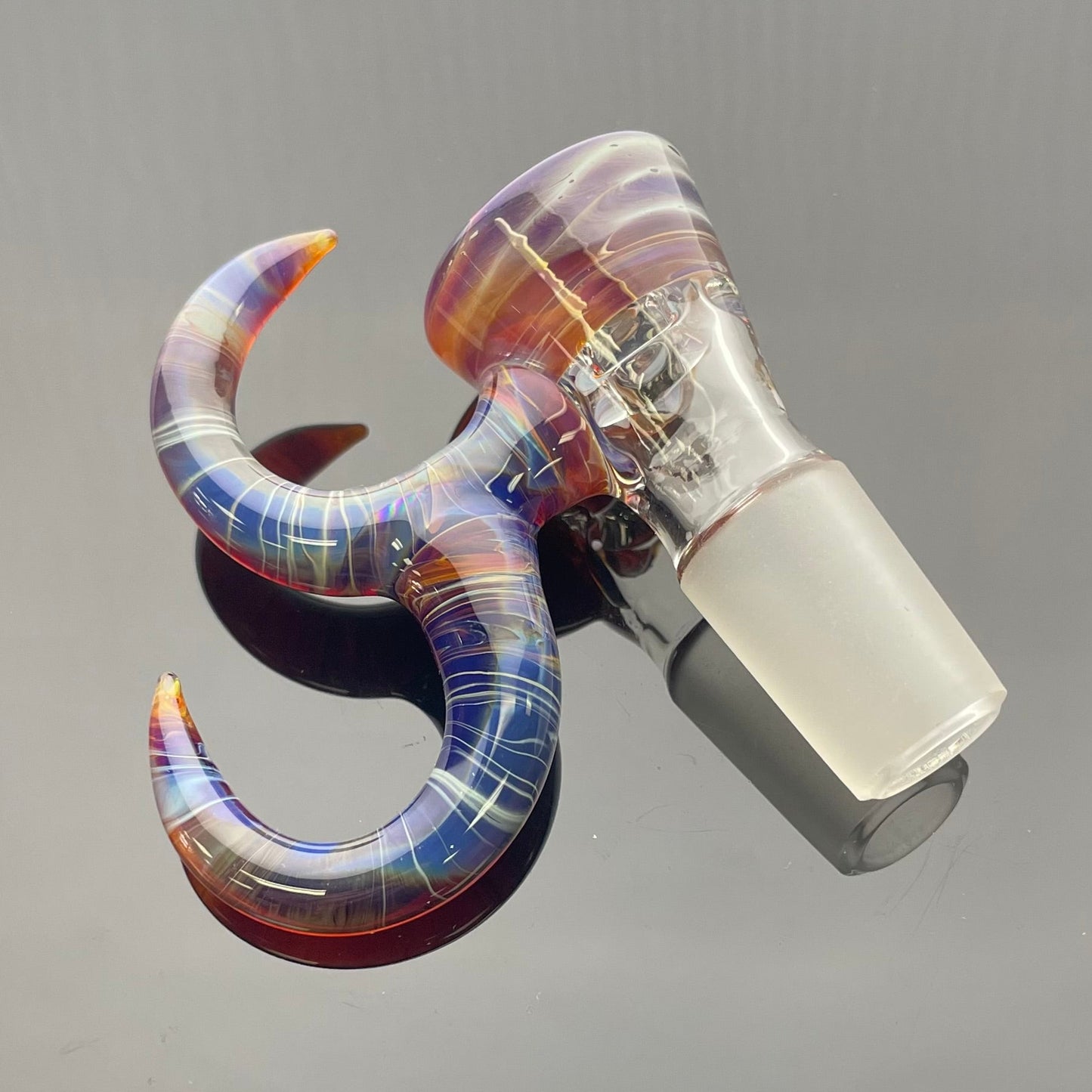 Gump Glass Bowl 2 Horn 18mm 4 Hole