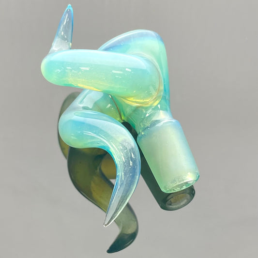 Gore Glass Full Colour 14mm 1 Hole Dual Horn Bowl - #17