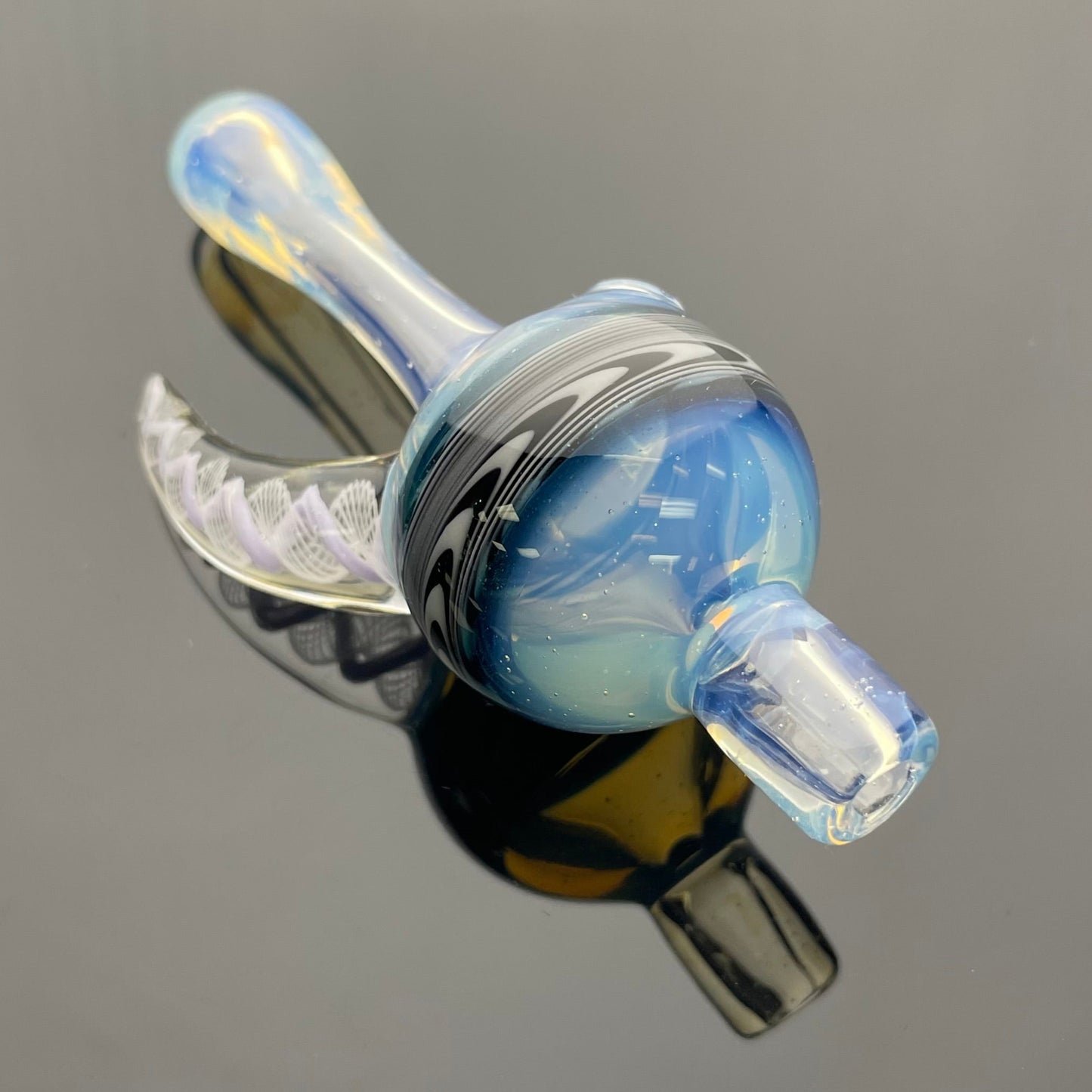Glass With Jeremy Oversized Worked Bubble Cap