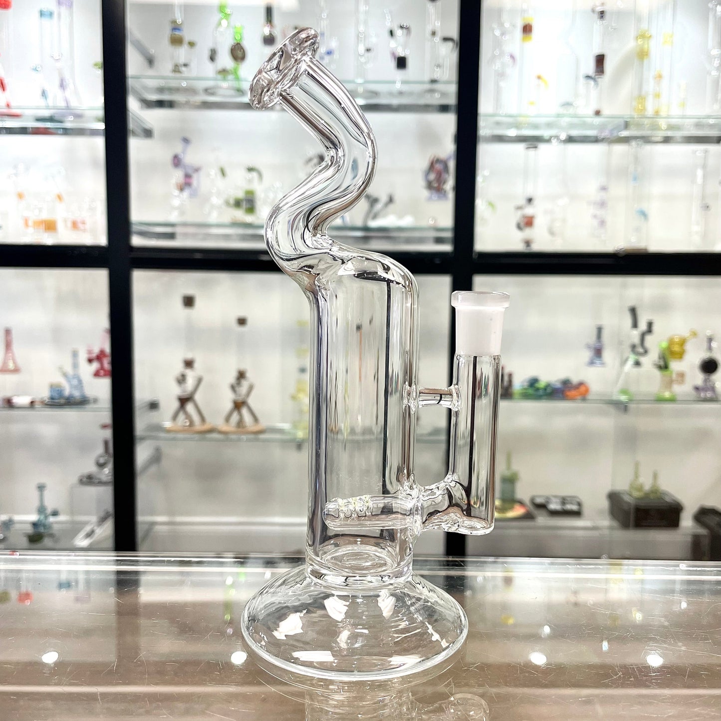 Mimzy Clear Bent Neck Stemline - 14mm