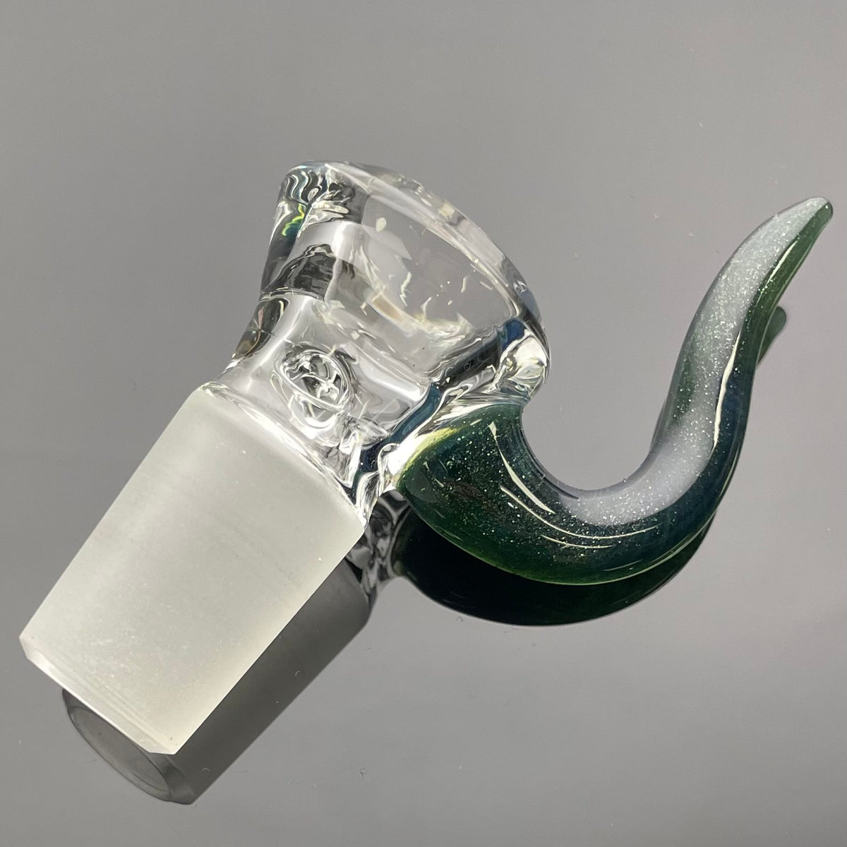 Discobox Clear Bowl w/ Horn 18mm 3 Hole
