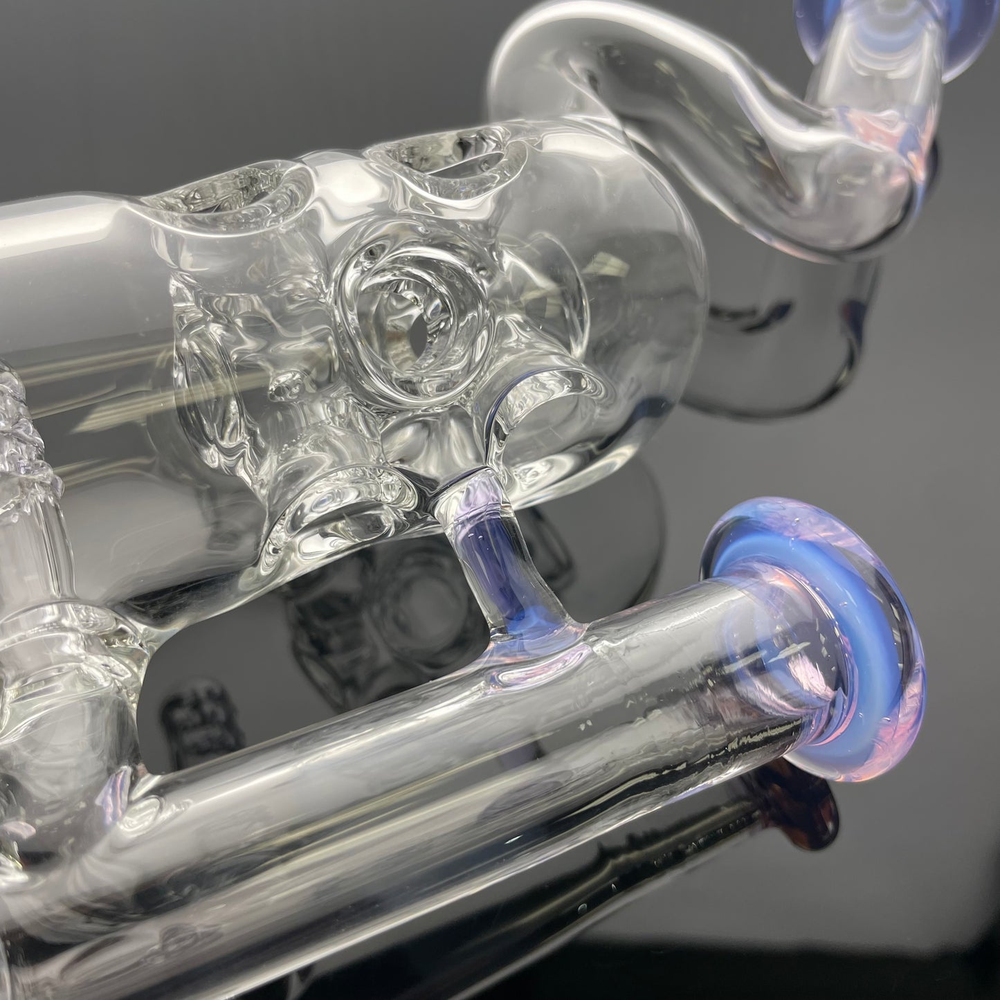 Mimzy Colour Accented Fab Rig w/ Bent Neck - 14mm