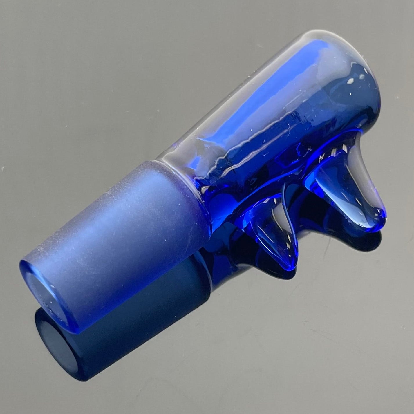 Glass With Jeremy 14mm 1 Hole 2 Horn Bowl