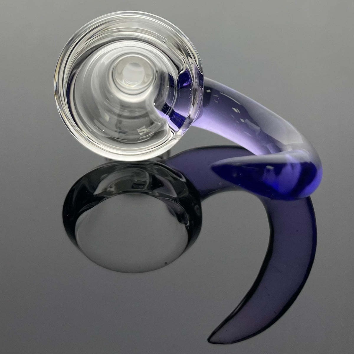 Discobox Clear Bowl w/ Horn 14mm 1 Hole