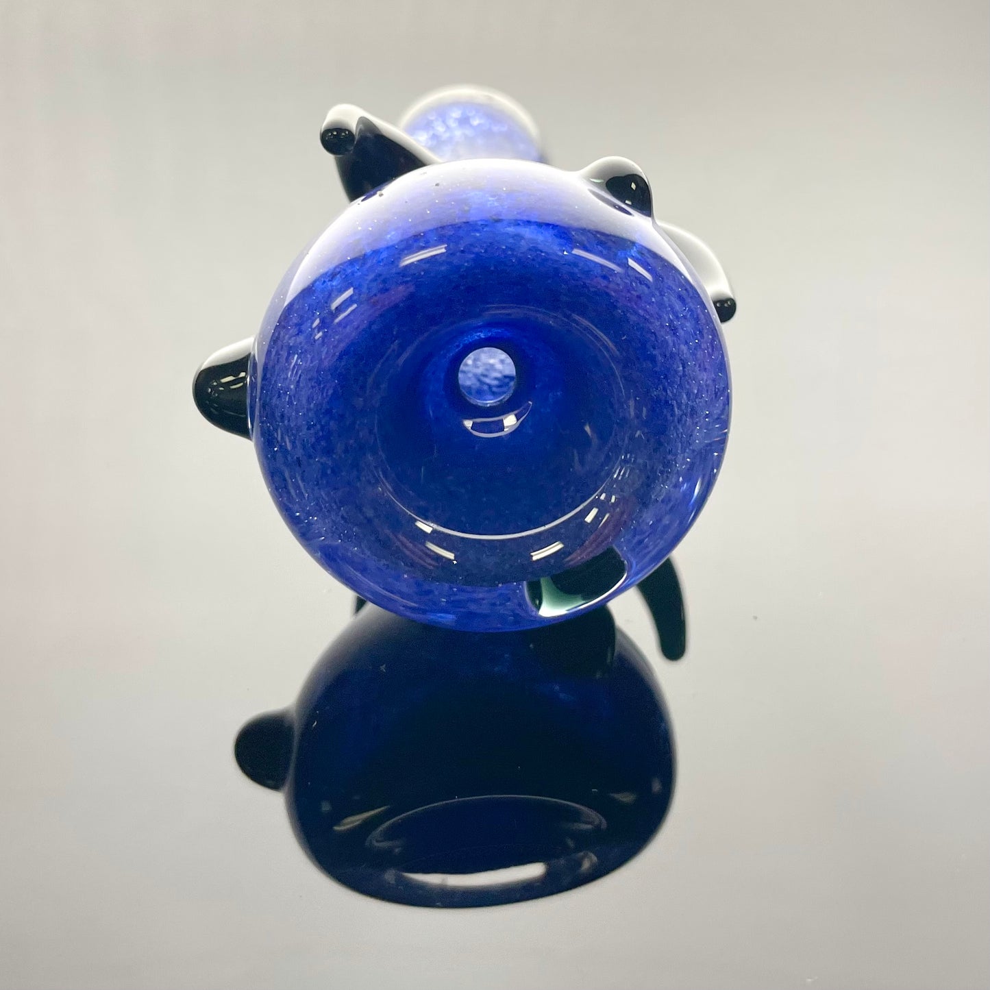 Vagabond Glass 3.5"Horned Chillum Hand Pipe