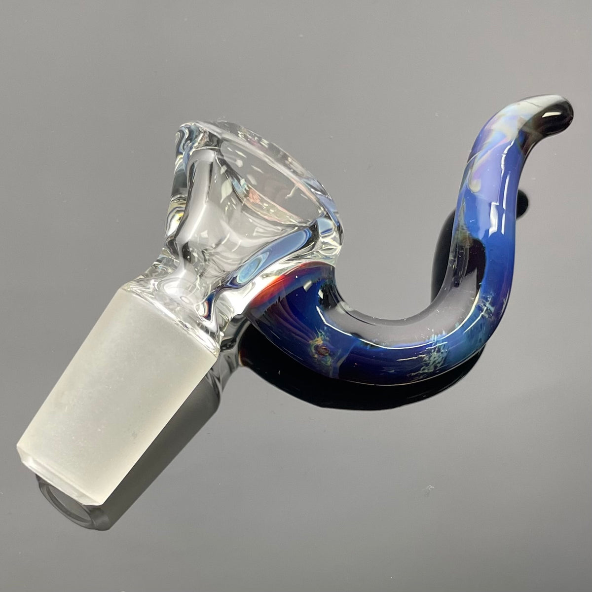 Discobox Clear Bowl w/ Horn 14mm 1 Hole