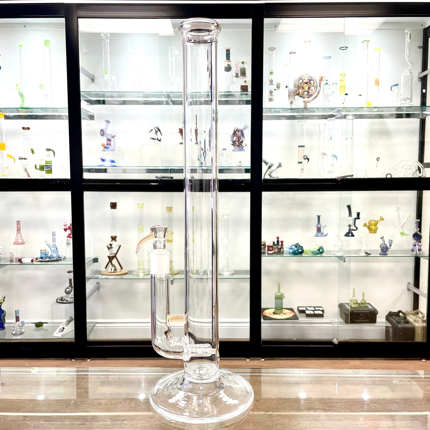 Gore Glass 44mm Partial Colour Accented Dual Stem